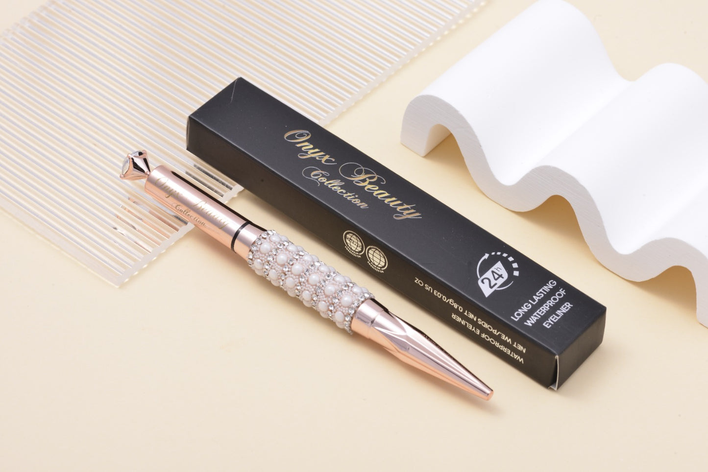 Liquid Diamond Pearl Water Proof Eyeliner